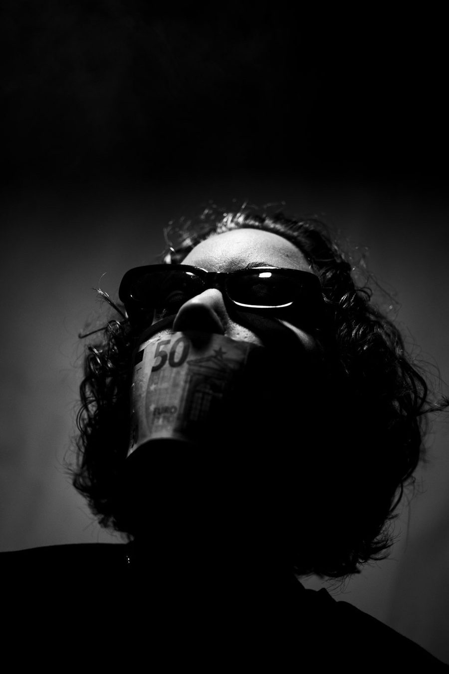 Portrait artistique en noir et blanc, par Bourgeois Designs